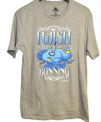 NEW Run Disney Aladdin Genie Wish I Was Running Shirt Adult Extra Large NEW • $12.95