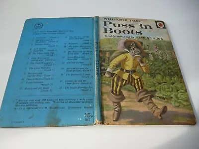 Vintage Puss In Boots 15p | Well Loved Tales | Series 606D Ladybird Book • £3.99