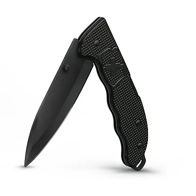 Victorinox Swiss Army Knives Black On Black Alox Evoke Knife 0.9415.ds23 • $120.95