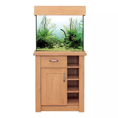 OakStyle Aquarium Fish Tank 110L With Included Oak Cabinet Set - Various Colours • £379.99