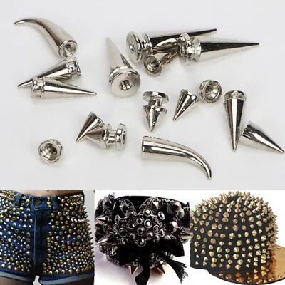 10 Set Punk Screws Screw Rivets Studs Spikes Decorative Rivets Leather Craft • $3.65