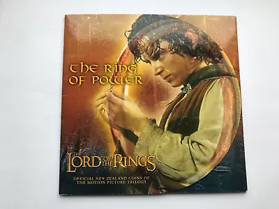 2003 New Zealand Lord Of The Rings The Power Of The Ring One 1 Dollar Coin Pack • £34.50