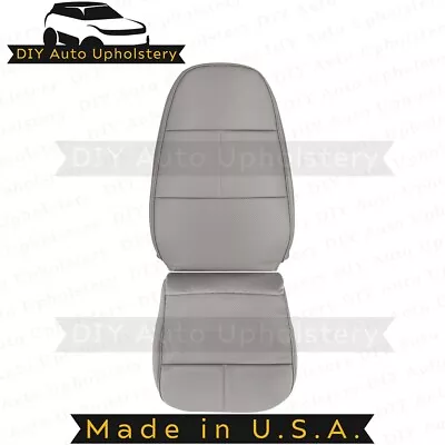 1992-1999 For Ford E250 Econoline Van Driver Top/Bottom Vinyl Cover Gray Perf • $251.74