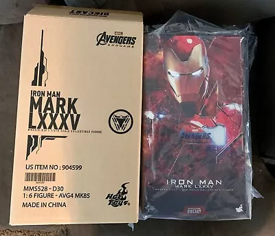 Marvel Hot Toys 1/6 Scale Diecast MMS528D30 Iron Man Mark 85 LXXXV Figure • $229.99