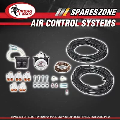 Airbag Man Kit Dual Tyre Inflation And On-Board Air Control Electric AC1041 • $429.95