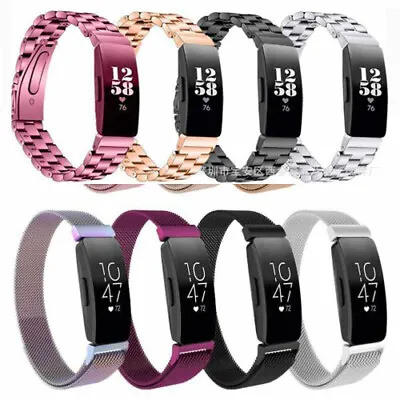 For Fitbit Inspire /2 / HR Strap Stainless Steel Milanese Replacement Wrist Band • $16.99