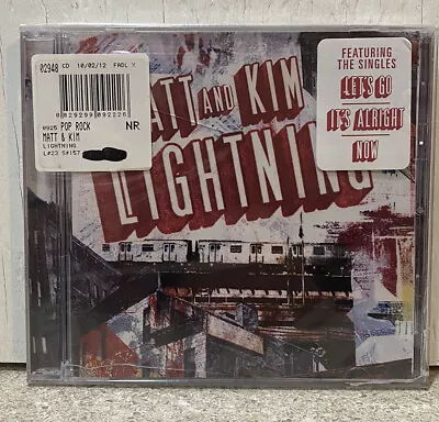 MATT AND KIM - LIGHTNING CD - NEW And Sealed CD • $12