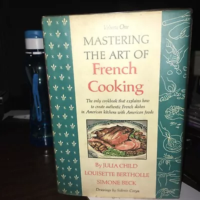 Julia Child Mastering The Art Of French Cooking Vol 1 And 2 • $69