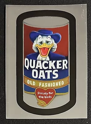 2014 Wacky Packages Where Are They Now? #2 Of 5 QUACKER OATS Card In Toploader • $4.50