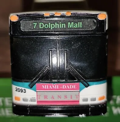 Miami Dade County Plastic NABI Transit Bus.  Custom Made In 2005.  Broward FL  • $60