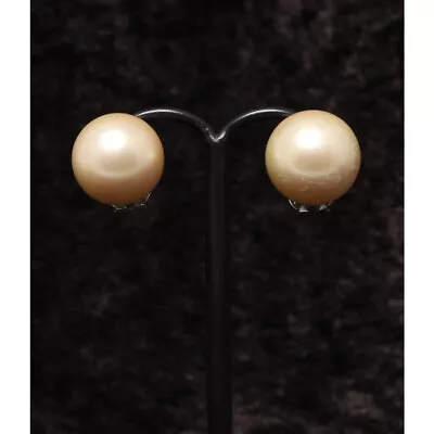 1.4mm Womens Majorica Pearl Earrings • $46.69