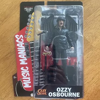 Music Maniacs Metal Wave 1 Ozzy Osbourne 6-Inch Action Figure • $30