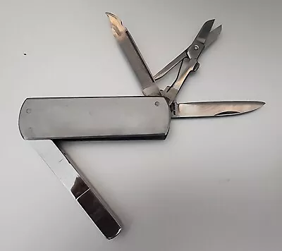 VINTAGE Folding Pocket Knife Cigarette LIGHTER File Scissor Smoker’s Pipe VGUC  • $155.55