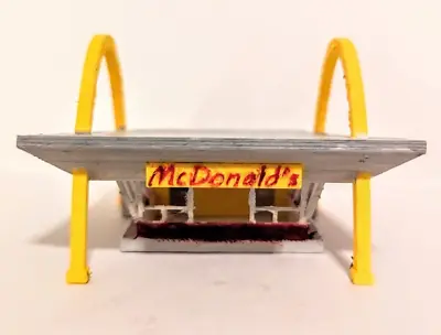 N Scale McDonald’s Vintage Building Train Scenery White & Paintable! • $18.95