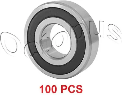 100 Pcs Premium R12 2RS Rubber Sealed Deep Groove Ball Bearing 3/4x1-5/8x7/16  • $183