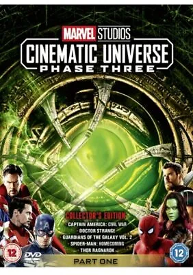 Marvel Studios Cinematic Universe: Phase Three - Part One (DVD) - PRE-OWNED • £9.99