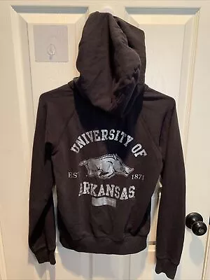 Pink Victoria’s Secret University Of Arkansas Hoodie Size S • $15.95