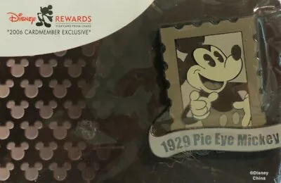 Disney Visa Cardmember Exclusive 1929 Classic Pie Eye Mickey Mouse Limited Pin • $17.24