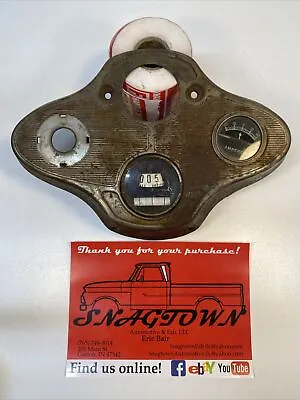 1930 1931 MODEL A FORD Speedometer STEWART WARNER With Dash & Amp Guage • $79.95