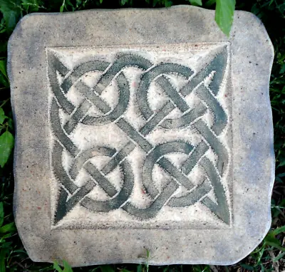 Celtic Tile Plastic Mold Plaster Concrete Casting Mould  9  X 9  X 3/4  Thick • $29.95