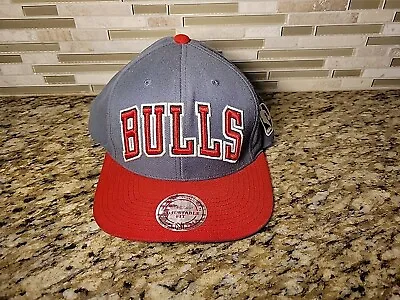 Chicago Bulls Hat Mitchell & Ness Cap NBA Basketball Adjustable Strapback  • $19.76