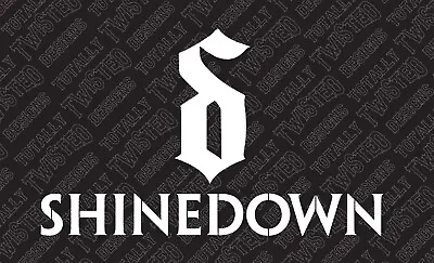 Shinedown Vinyl Decal Sticker Car Truck Hard Rock Band Logo Heavy Metal • $4.49
