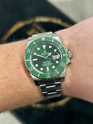 Rolex Submariner Date  ‘HULK’ - 116610LV Full Set | 0% FINANCE AVAILABLE • £16250