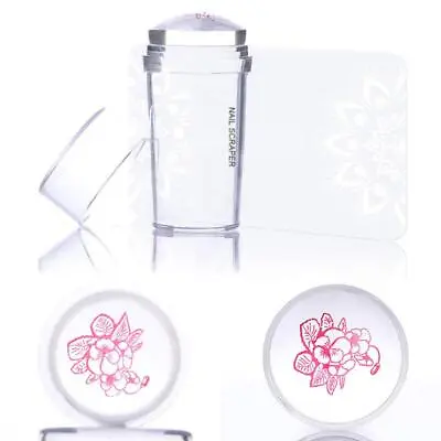 BORN PRETTY Nail Stamping Stamper Scraper Nail Art Stamp Kit • $7.47