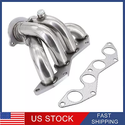 Stainless Steel Exhaust Header Fit For Honda Civic EX 01-05 1.7L D17A2 L4-4 SOHC • $64.39