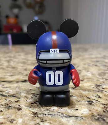 Disney Vinylmation NFL Series NY Giants Mickey Mouse 3  Collectable Figurine • $10