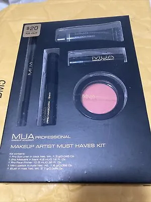 MUA Makeup Academy Artist Kit Liner Mascara Primer Lipstick Blush 5 Piece Set  • $18