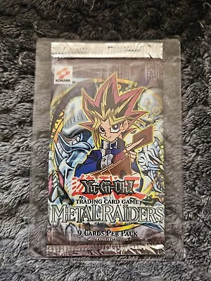 Yu-Gi-Oh Metal Raiders Unlimited Booster Pack Old Square Sealed • £39.99