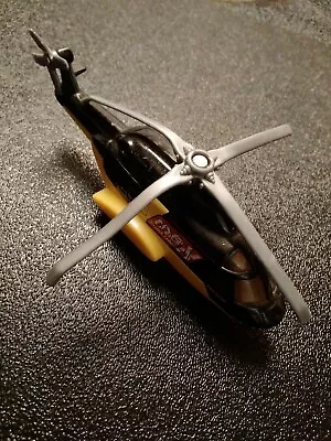 2003 MAX STUNT TEAM Mission Force Mission Chopper YELLOW & BLACK Matchbox 1:64 • $9.99