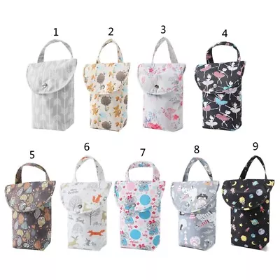 Reusable Baby Diaper Bag Baby Handbag Large Capacity Diaper Storage Bag • $18.03