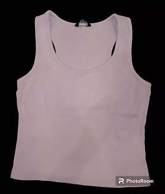 Moda International Crop Top Purple Size Medium • $11.95