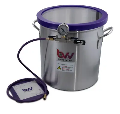 BVV Best Value Vacs 10 Gallon Aluminum Side Mount Vacuum Chamber • $310
