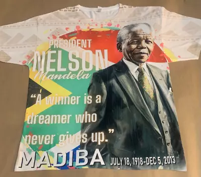 Nelson Mandela President Of Africa Shirt Juneteenth Black History Month • $34.99