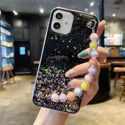 Rainbow Bracelet Glitter Star Case Shockproof Cover For IPhone 15 14 13 Pro Max • $9.56