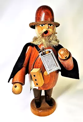 Erzgebirge Smoker Houseware Seller Peddler Incense Burner Germany VTG GDR AS IS • $33.29