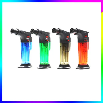 4Pcs Blow Torch Jet Lighter Kitchen Tobacco Safety Lock Refillable AU STOCKS • $24.80