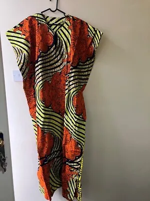Bubu Dress Ankara African Native Traditional Wear For Women Size 18 Multico Dres • £25