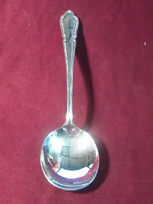  EPNS Silverplate Butler  DUBARRY  Round Bowl Soup Spoon 7  No Monogram • $15