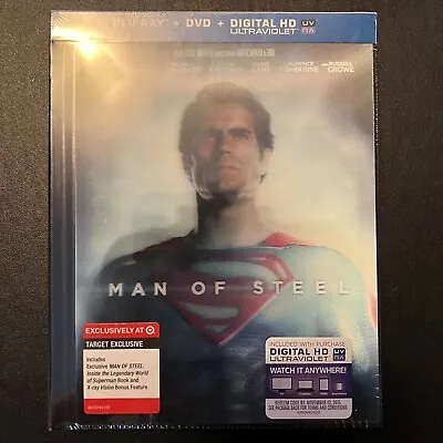 Man Of Steel Blu-Ray Digibook | Target Exclusive *BRAND NEW* • $34.98