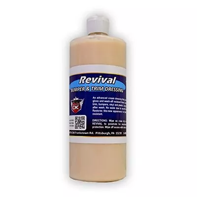 Revival - Bumper And Trim Restorer - Bumper Dressing - Car Vinyl Cleaner - Pl... • $30.37