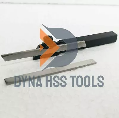 Mini Lathe Parting Cut Off Tool Holder 8mm Shank + 2x HSS Bit UNIMAT EMCO MYFORD • $24.96