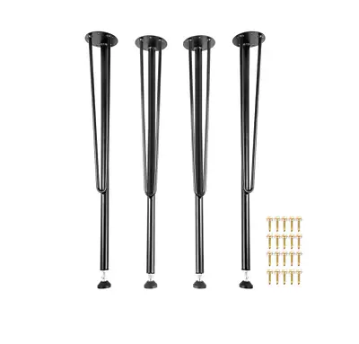 Metal Table Legs 28 Inch Desk Legs Set Of 4 Heavy Duty Bench Legs • $26.70