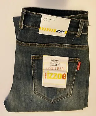 Men's 32 X 30 Slim Fit Black Denim Fashion Stretch Jeans - NWT! • $10