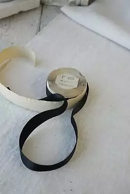 Vintage Black Rayon Hat Ribbon Or Trim 1 Inch By The Half Yard French Fabric • $5.50