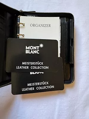 New Montblanc Meisterstück Zippered Organizer 30625 • $349.99