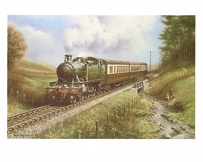 Coasting Home Vintage GWR Railway Print Picture Don Breckon DBG#59 • £3.49